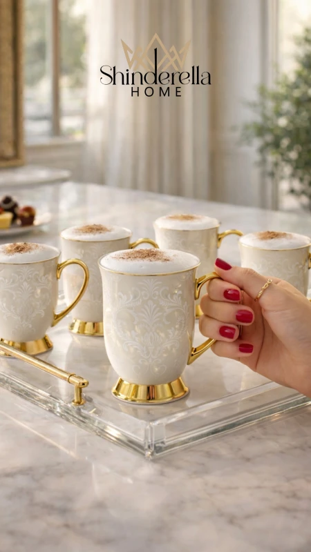 طقم كاسات نسكافيه MARLYN COLLECTION