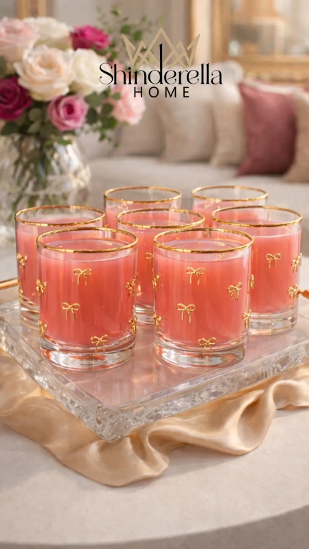 طقم كاسات عصير فيونكا✨