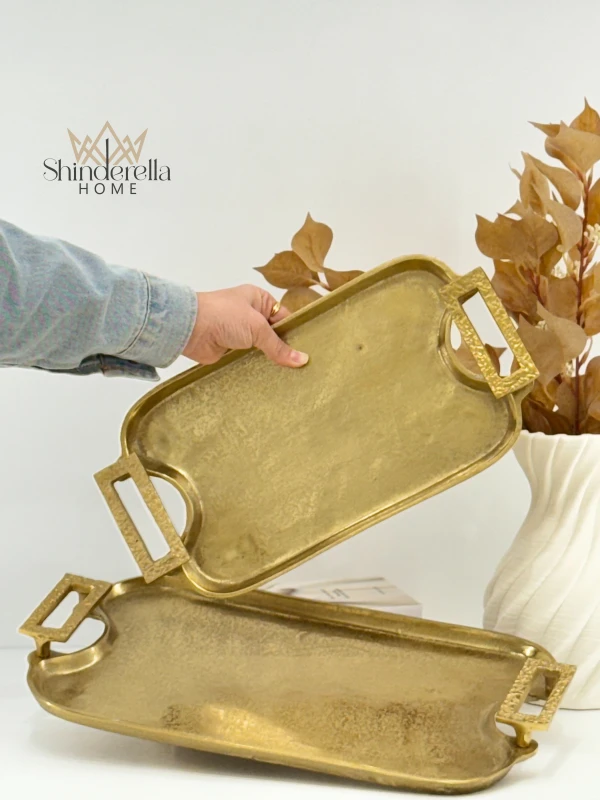 طقم صواني نحاس هندي