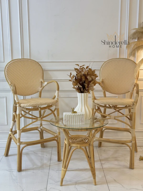 طقم كراسي بار مع طاوله وسط