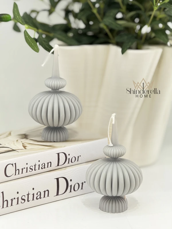 شمعة ديكور سكني حجم صغير