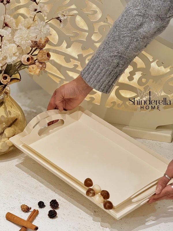 طقم صواني مستطيل آثر