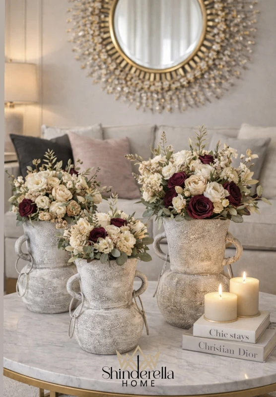 طقم فازات ديكور (3احجام)