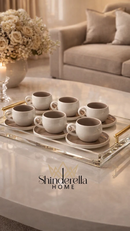 طقم فناجين قهوة LAMORE