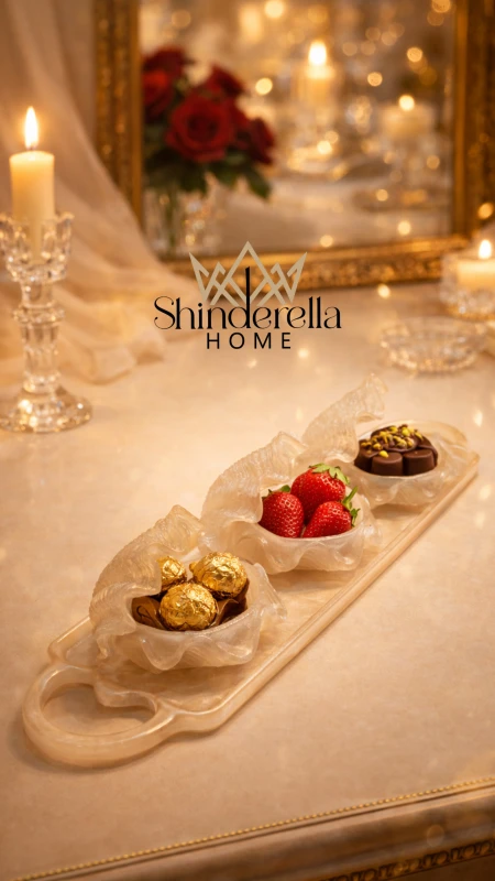 صينية +3 مضايف صدفات ريزن ✨