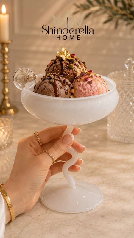 كاسة بوظة كريستال ✨