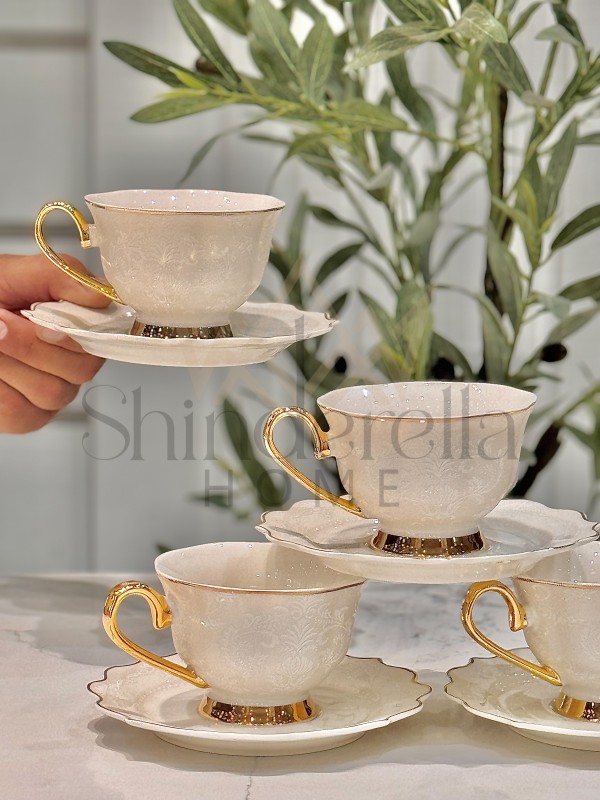 طقم كاسات شاي MARLYN COLLECTION