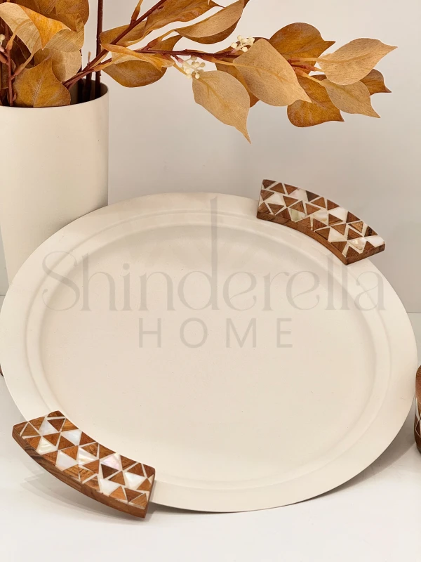 صينية دائرية CHEVRON