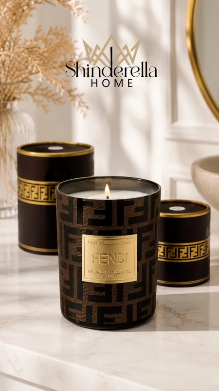 شمعة FENDI - 500ML مع بوكس هدية ✨