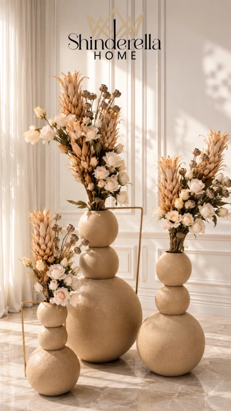 طقم جرات ديكور (3قطع) ✨