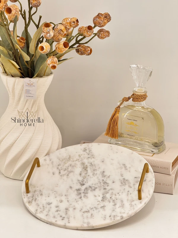 صينية شايش مذهب 30سم