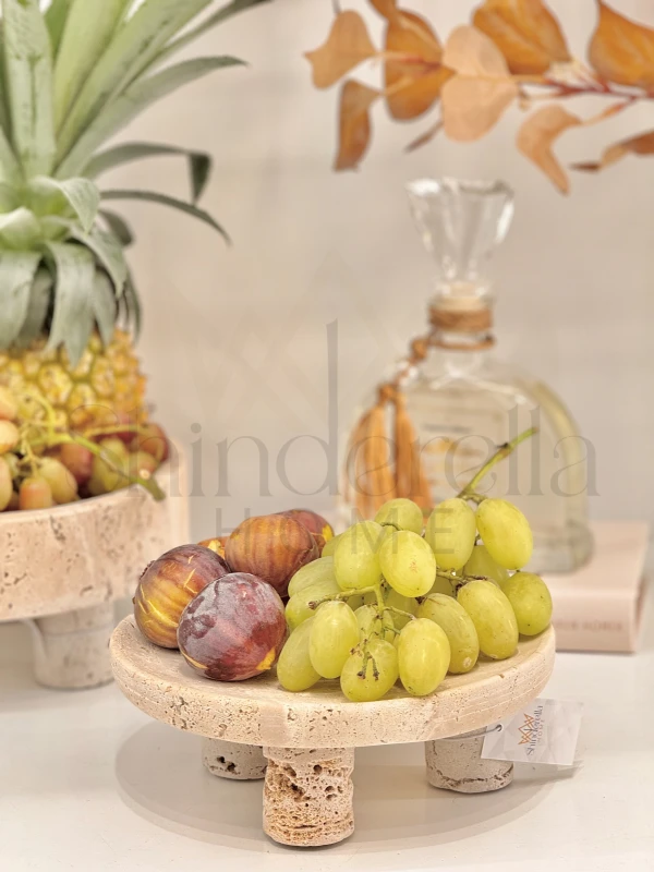 ستاند ضيافة دائري مع اجرين حجم كبير