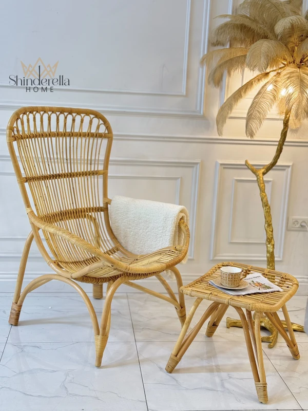 كرسي ديكور حجم كبير مع سكمله