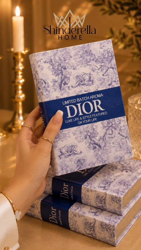 طقم كتب ديكور DIOR ✨